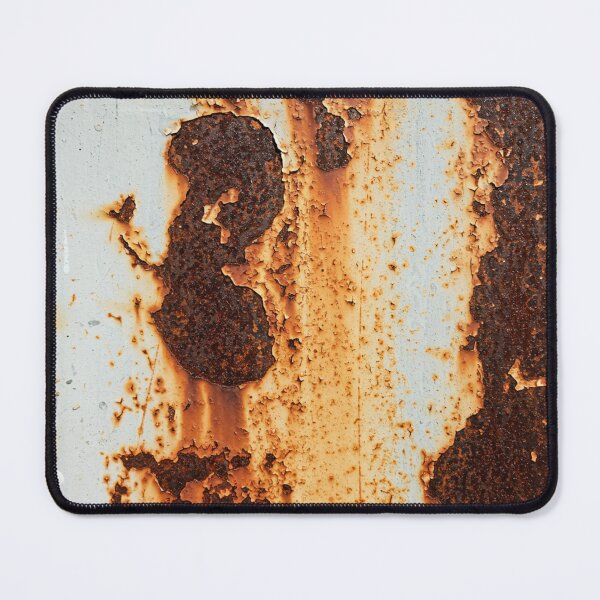 Item preview, Rust Tears on White Steel designed and sold by The Rust Lab.