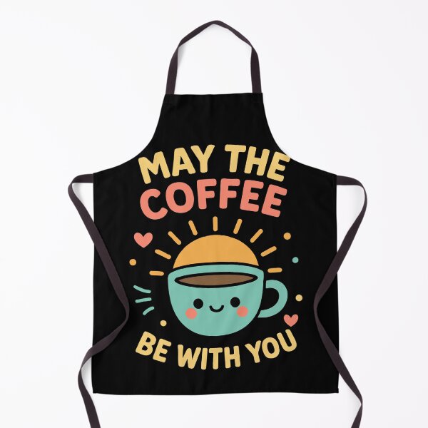 Item preview, May The Coffee Be With You Cute Coffee Design designed and sold by LuminOrb.