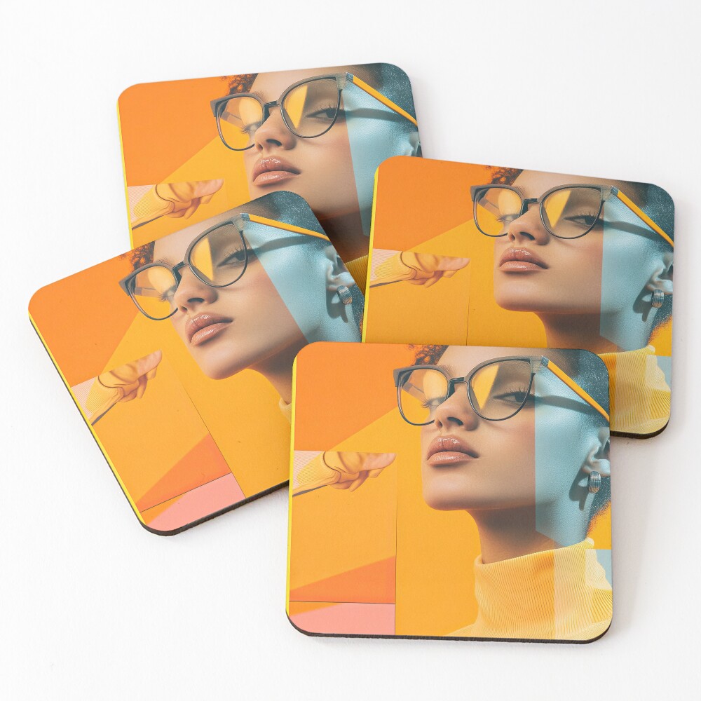 Item preview, Coasters (Set of 4) designed and sold by RicoInStudios.
