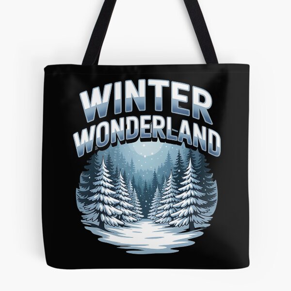 Item preview, Winter paradise - Snowy idyll - Icy dreamland - Frosty fantasy - Chilly utopia - Arctic marvel - Glacial haven - Snowscape - Winter dreamscape - Winter magic designed and sold by JansenGS.