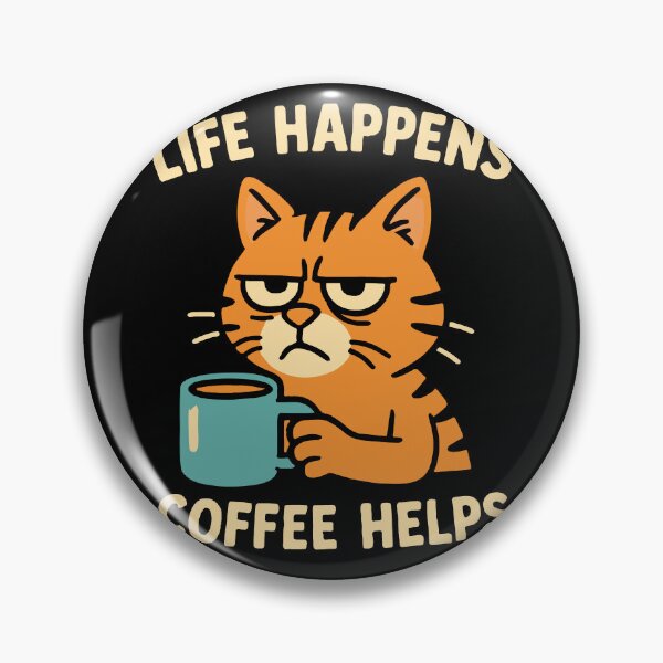 Artikelvorschau, Life Happens Coffee hilft lustigen Kaffeeliebhabern entworfen und verkauft von LuminOrb.
