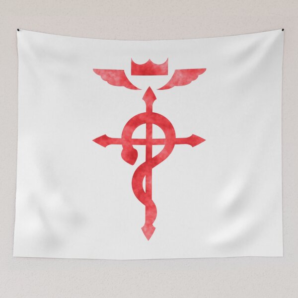 Artikelvorschau, Rotes Fullmetal Alchemist-Logo entworfen und verkauft von sultanaalandis.