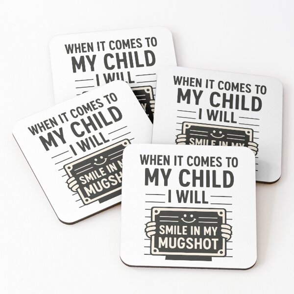 Item preview, Funny Parent Quote – Smile In My Mugshot designed and sold by SlomianyPisarz.