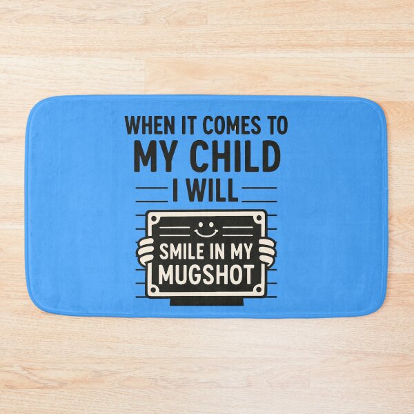 Item preview, Funny Parent Quote – Smile In My Mugshot designed and sold by SlomianyPisarz.