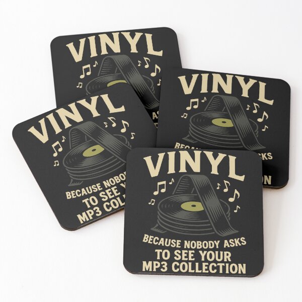Item preview, Vinyl Because Nobody Asks To See Your MP3 designed and sold by LuminOrb.