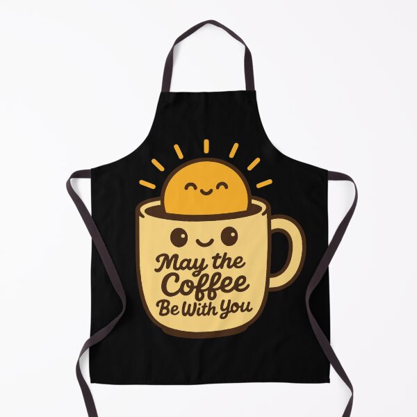Item preview, May The Coffee Be With You Funny Coffee Lovers designed and sold by LuminOrb.
