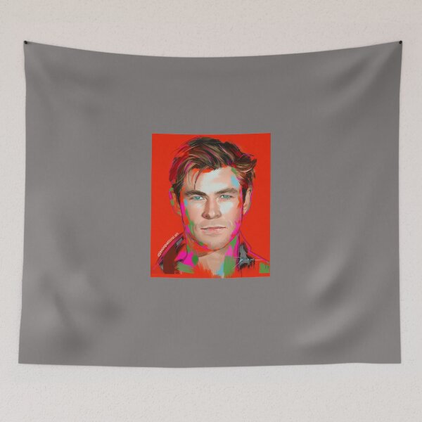 Item preview, CHRIS-HEMSWORTH-DIGITAL-PAINTING-PORTRAIT designed and sold by TaraAbraham.