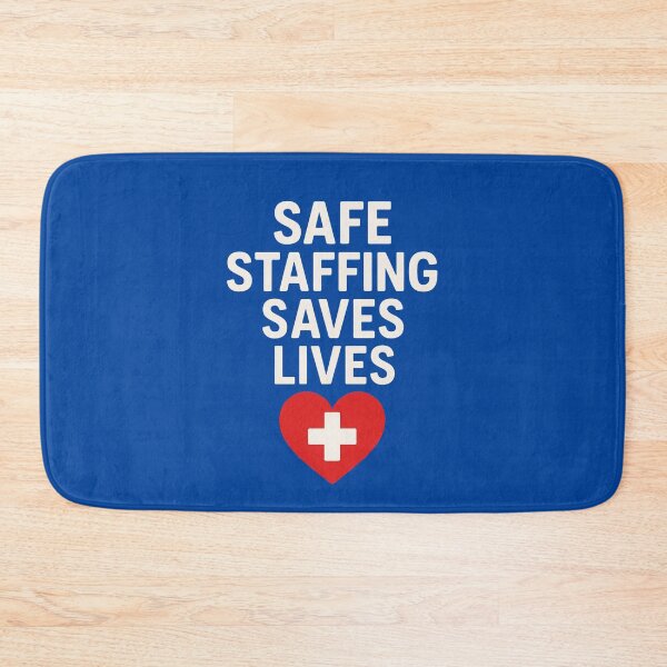 Item preview, Safe Staffing Saves Lives – Nurse & Healthcare Advocacy Design designed and sold by SlomianyPisarz.