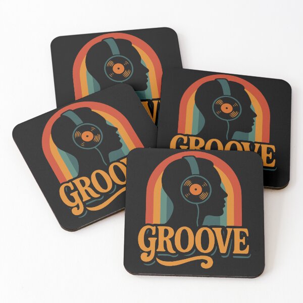 Item preview, Groove Retro Vinyl Record Music Lovers designed and sold by LuminOrb.