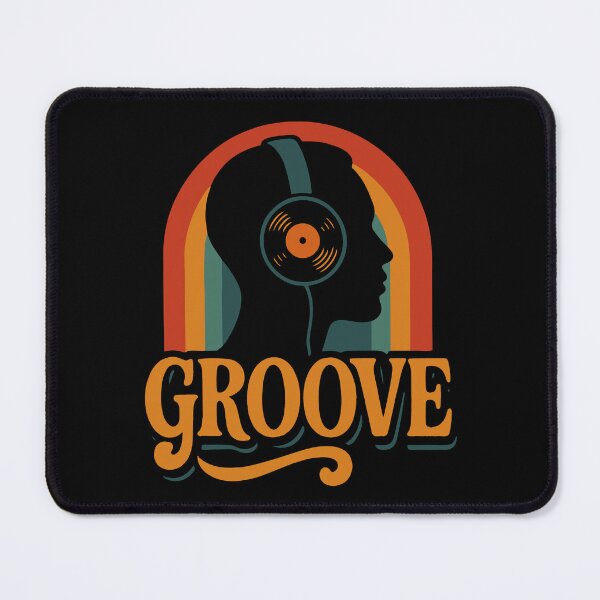 Item preview, Groove Retro Vinyl Record Music Lovers designed and sold by LuminOrb.