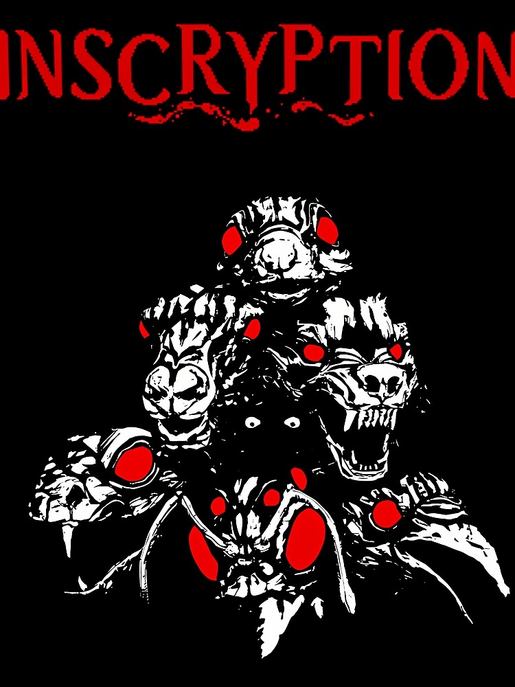 Thumbnail 3 of 3, Scarf, Totems With Inscryption Logo designed and sold by AccessoryHoppi.