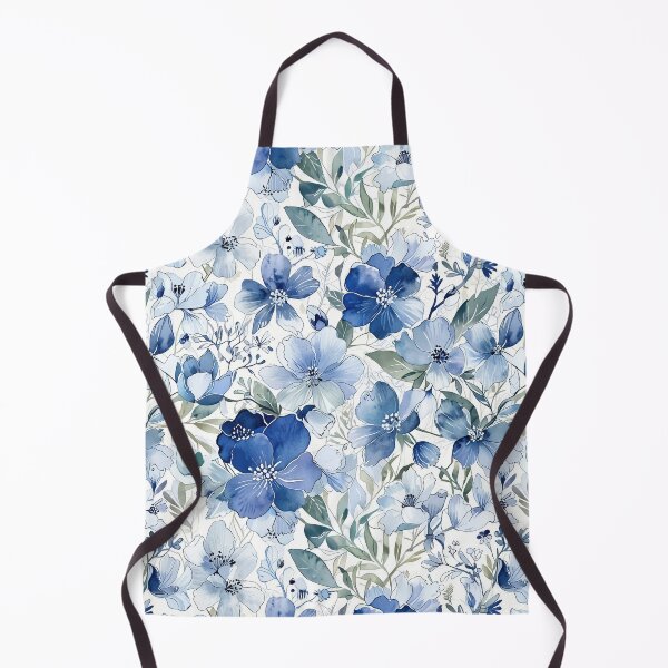 Item preview, Blue Floral Art designed and sold by CoolPixels.