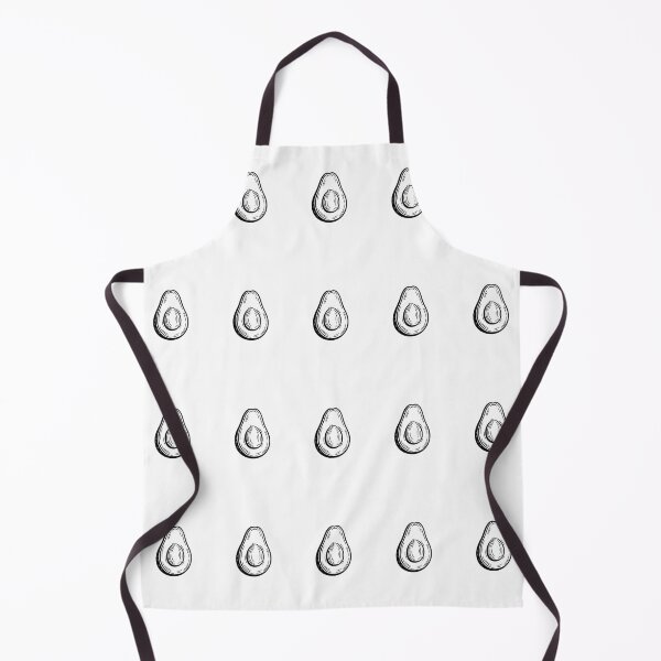 Item preview, Minimalist Black and White Avocado Illustration designed and sold by GlobeMood.