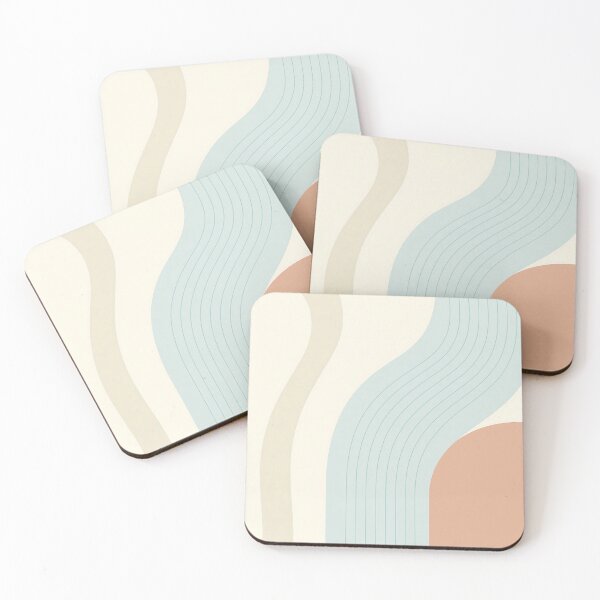 Item preview, Minimal Pastel Flow  designed and sold by witgarage.