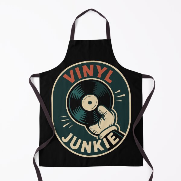 Item preview, Vinyl Junkie Record Player Music Lovers designed and sold by LuminOrb.