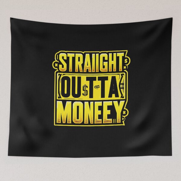 Item preview, Yellow And Black Friday - Straight Outta Money designed and sold by ishaank.