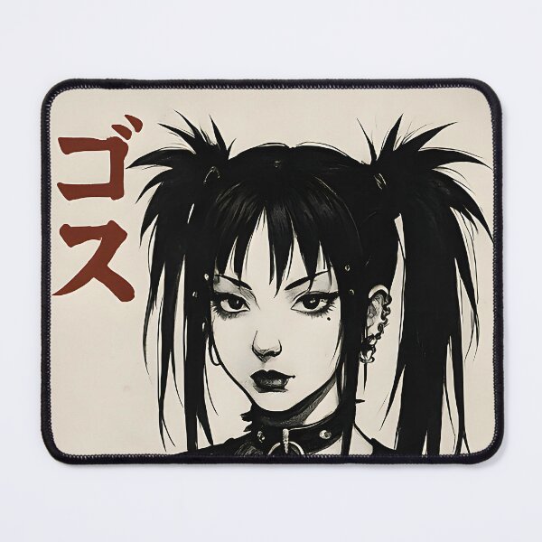 Item preview, Skull Princess – Japanese Punk Goth Illustration designed and sold by EntropyArts.