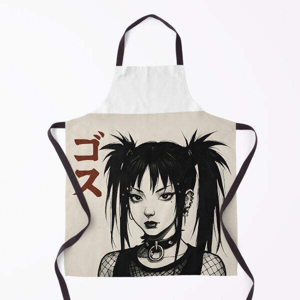 Item preview, Skull Princess – Japanese Punk Goth Illustration designed and sold by EntropyArts.