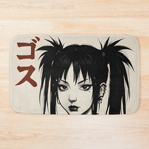 Item preview, Skull Princess – Japanese Punk Goth Illustration designed and sold by EntropyArts.