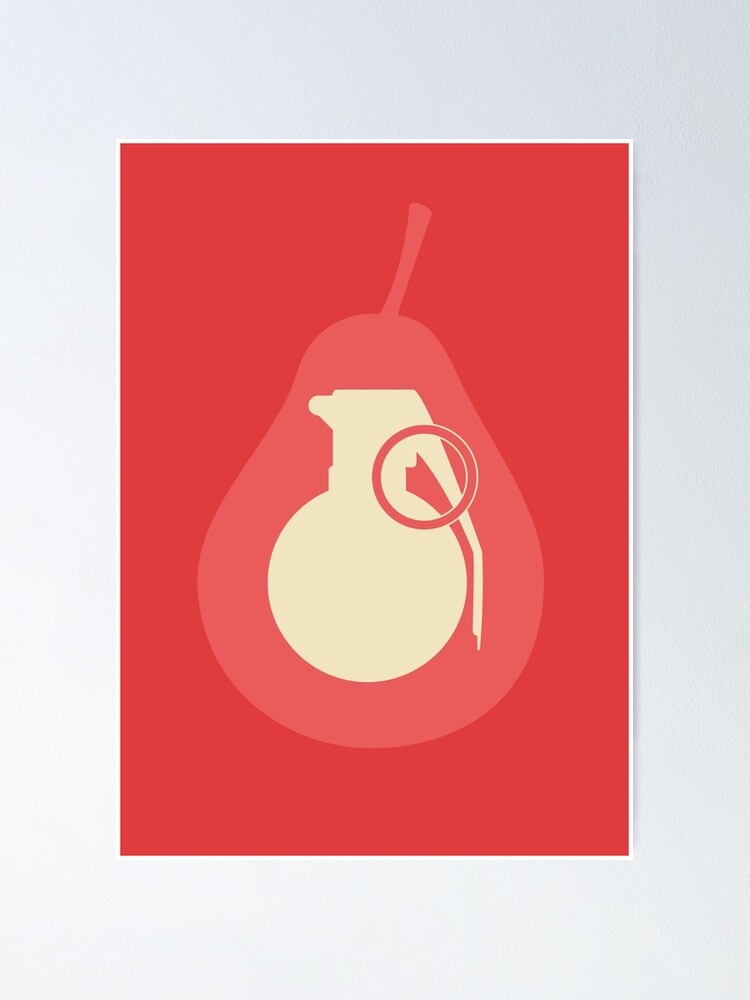 "Fruits of War" Poster by maxitin Redbubble