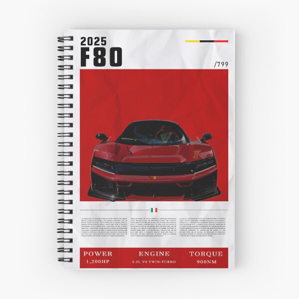 Item preview, Ferrari F80 2025 Supercar Red Exotic Hypercar designed and sold by thundergearshop.
