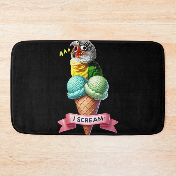 Item preview, I Scream Pineapple Green Cheeked Conure Parrot Lover Birding designed and sold by Kimberley King Art  King Art.