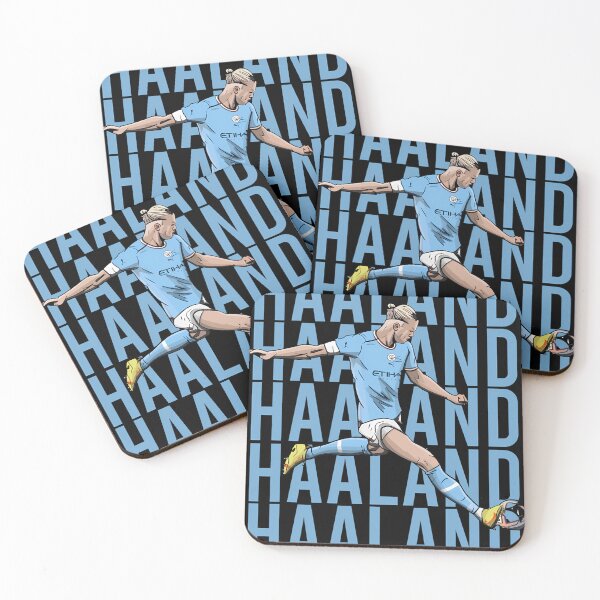 Item preview, Erling Haaland - Manchester City illustration  designed and sold by fergalamand.