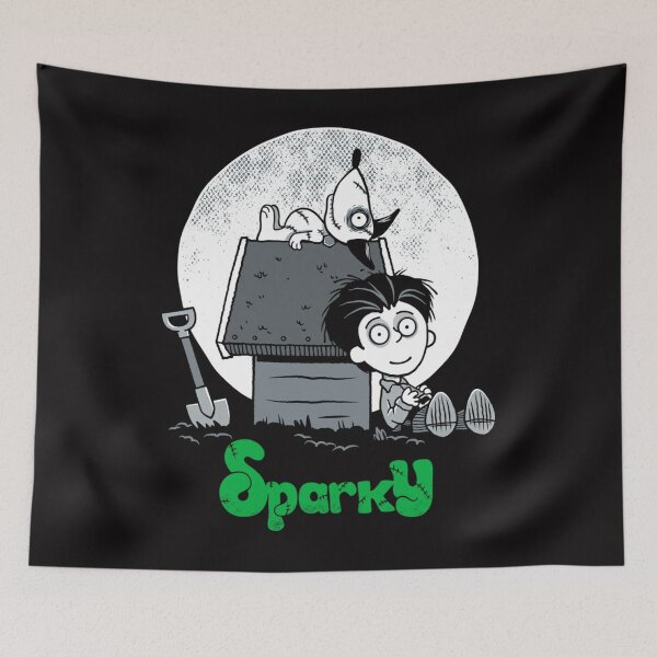 Item preview, Sparky Vintage Cartoon Goth Kid designed and sold by DonaldCanova.