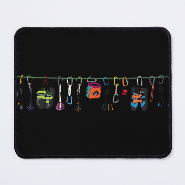 Item preview, Climbing Gear On The Line designed and sold by AlfordShopArt.