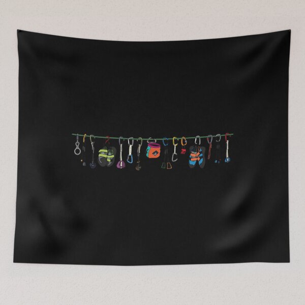 Item preview, Climbing Gear On The Line designed and sold by AlfordShopArt.