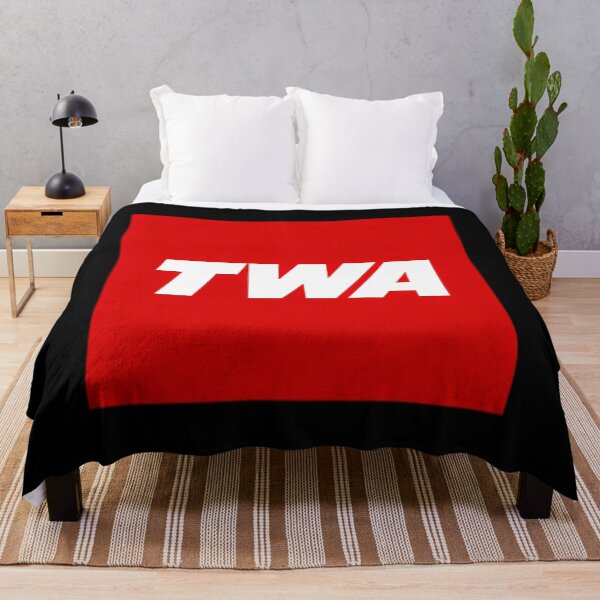 Item preview,  Twa Trans World Airlines In A Red Square designed and sold by AccessoryHoppi.