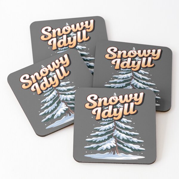 Item preview, Winter paradise - Snowy idyll - Icy dreamland - Frosty fantasy - Chilly utopia - Arctic marvel - Glacial haven - Snowscape - Winter dreamscape - Winter magic designed and sold by JansenGS.