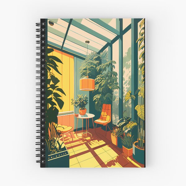 Item preview, Vintage Sunroom With Plants designed and sold by AlfordShopArt.