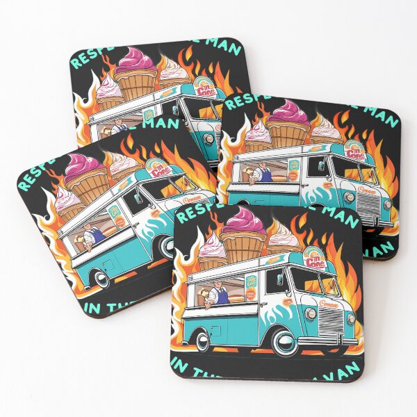Item preview, Respect To The Man In The Icecream Van  designed and sold by AvalanchePort.