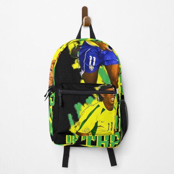 Item preview, Ronaldinho and ronaldo brazil football print designed and sold by fergalamand.