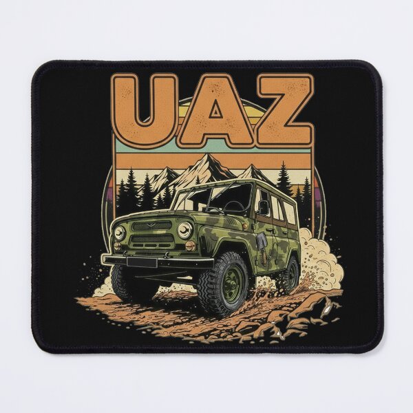 Item preview, UAZ car off road designed and sold by Cotton-Vibe.
