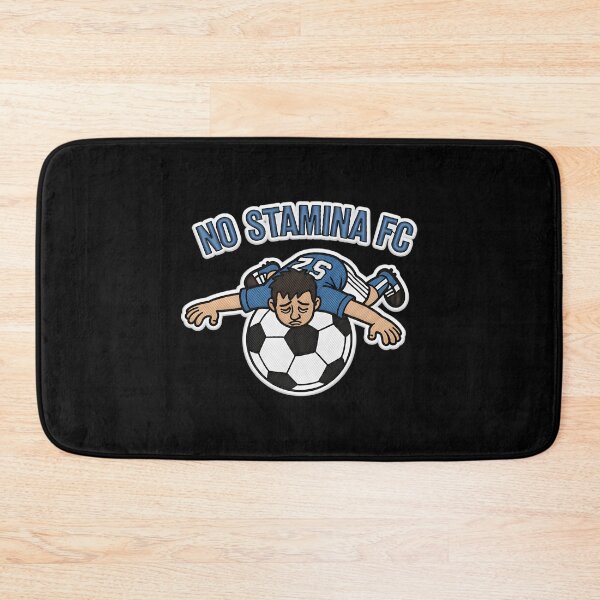 Item preview, No Stamina Fc Funny Football Patch designed and sold by caiknelinex.