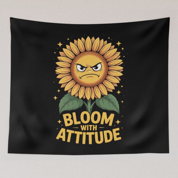 Item preview, Cute Funny Flower Joke designed and sold by blueyeeti.