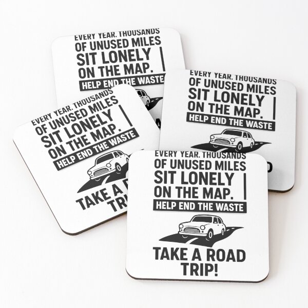 Item preview, Every year, thousands of unused miles sit lonely on the map designed and sold by DailyDrivesct.