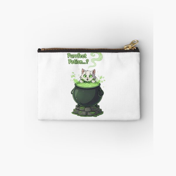 Item preview, "Purrfect Potion Cat Halloween T-shirt" designed and sold by Moon2025.