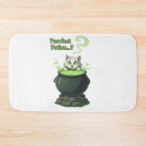 Item preview, "Purrfect Potion Cat Halloween T-shirt" designed and sold by Moon2025.