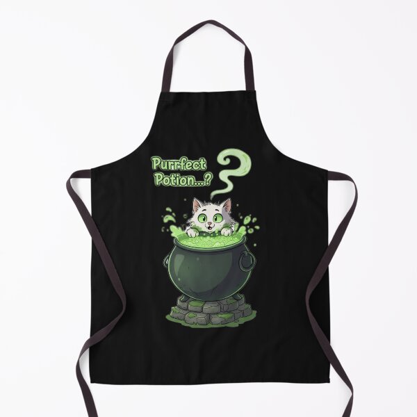 Item preview, "Purrfect Potion Cat Halloween T-shirt" designed and sold by Moon2025.