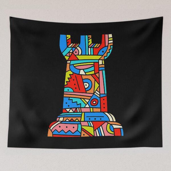 Item preview, Chess Rook Stylised Artistic designed and sold by caiknelinex.
