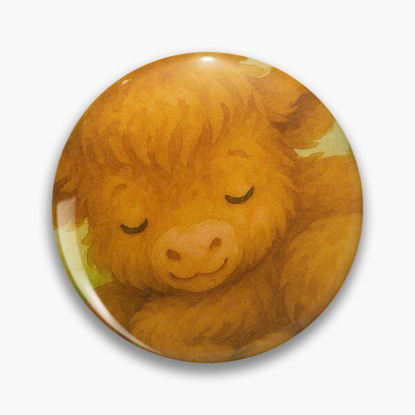 Item preview, Nursery Watercolor Highland Cow designed and sold by HeatherAP.