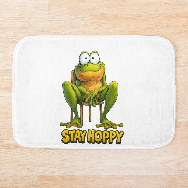 Item preview, Mantente alegre — Divertido juego de palabras con ranas designed and sold by SnapLabDesigns.