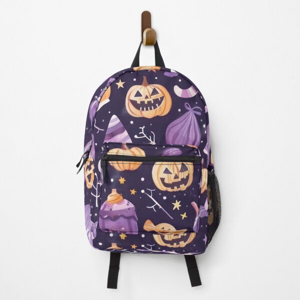 Item preview, ?? Halloween Magic Pattern – Spooky Pumpkins Witches Design ?? designed and sold by cocomelon168.