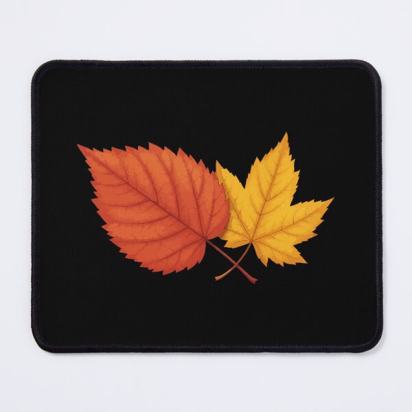 Item preview, Cozy autumn red & yellow leaf design designed and sold by designsoftinaa.