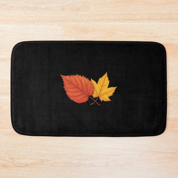 Item preview, Cozy autumn red & yellow leaf design designed and sold by designsoftinaa.