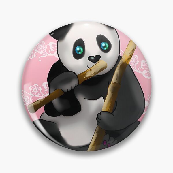 Item preview,  Cartoon Panda With Bamboo Stalk designed and sold by FruitSaladCla.