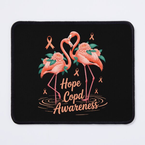 Item preview, Flamingo COPD Awareness designed and sold by DeadlockCrew.